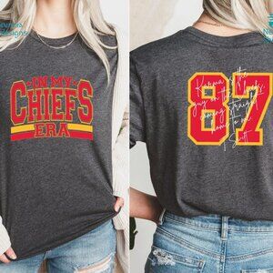In My Chiefs Era Shirt, Boyfriend 87 Sweatshirt, Game Day Hoodie, American Footb